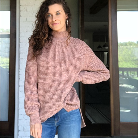 baby high neck sweater